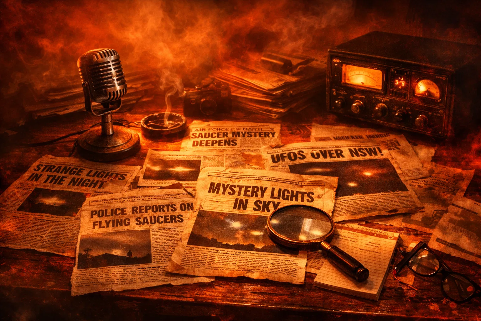 Overview image for How Headlines Shape NSW UFO Legends