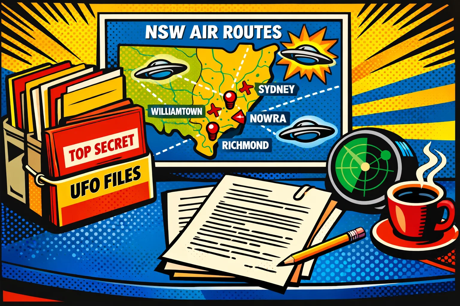 Overview image for Why Did Defence Look at NSW UFO Reports?