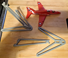 Listing image for 2 x Model aircraft display stand 1/48, 1/32 Grey