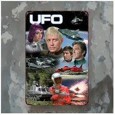 Listing image for UFO TV Series -Gerry Anderson - Metal Wall Sign - Size 30cm x 20cm x 1 mm